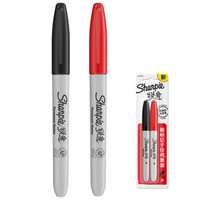 Sharpie 锐意 马克笔 (黑红、2支装)