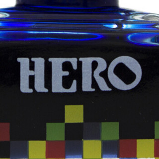 HERO 英雄 7106 彩色墨水系列 蓝色 (40ml、蓝色)