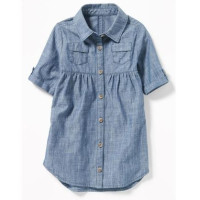 Old Navy 285812 女幼童五分袖连衣裙