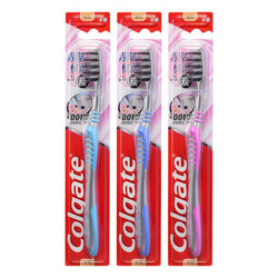 高露洁（Colgate）牙刷超洁纤柔 细毛软毛牙刷3支（需运费券） *7件