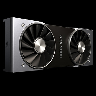 NVIDIA 英伟达 GeForce RTX 2080 Founders Edition 显卡 8GB 灰黑色