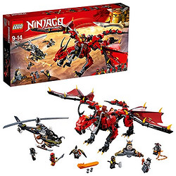 LEGO 乐高 Ninjago 幻影忍者系列 70653 烈焰谍影神龙