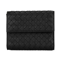 BOTTEGA VENETA 493284 V001N 女士编织迷你钱包