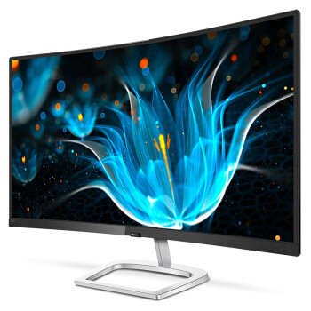PHILIPS 飞利浦 278E9QHSB 27英寸 VA显示器（1800R、102%NTSC、FreeSync）