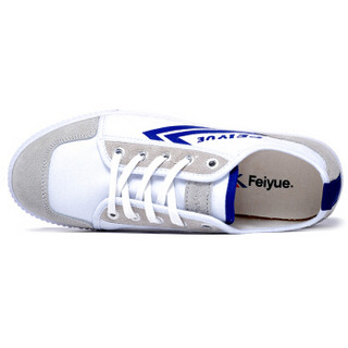 Feiyue. 飞跃 8111 男女低帮经典款帆布鞋 白蓝 35码