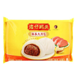 湾仔码头 鲜美大肉包 390g (6只) 2件起售