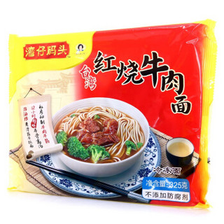 湾仔码头 牛肉面 (325g、红烧味)