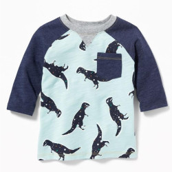 OLD NAVY 287425 男幼童七分袖T恤 *2件