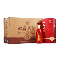 双沟 珍宝坊 红君坊 I号 42度 整箱装白酒 500ml*6瓶（内含3个礼袋）口感绵柔浓香型