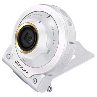 CASIO 卡西欧 EX-FR100L 数码相机(1/2.3英寸、1020万、白色) (1/2.3英寸、1020万、白色)