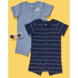 OLD NAVY 218473 男婴开襟连体衣 *3件