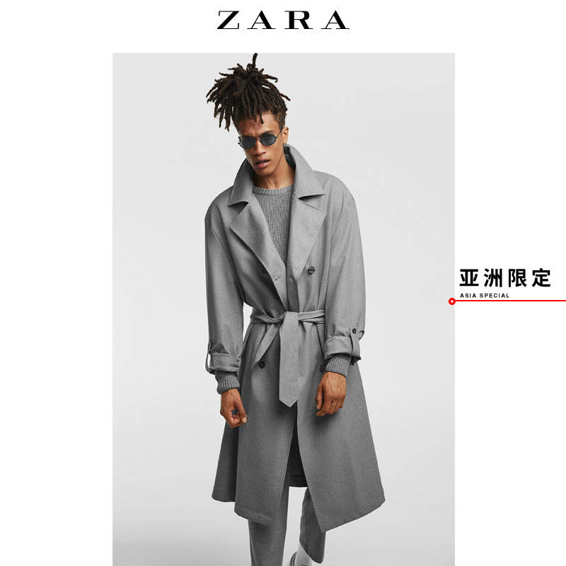 ZARA 01564611801 男士风衣