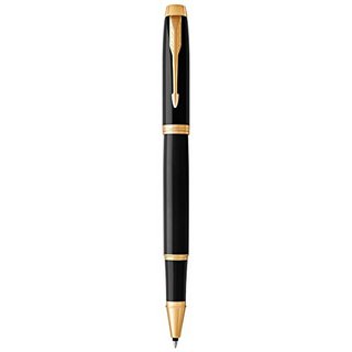 PARKER 派克 IM 纯黑丽雅金夹 宝珠笔 (黑色、0.7mm)