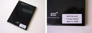 MONT BLANC 万宝龙 9596 笔记本 (黑色、单本装、中号)