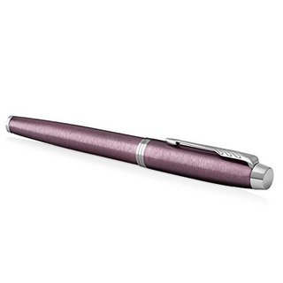 PARKER 派克 IM 17款 丁香紫白夹钢笔+新款墨水 (丁香紫、0.5mm、礼盒装)