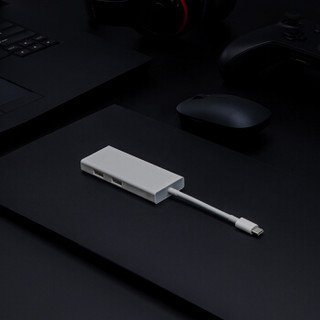 MI 小米 USB-C转Mini DisplayPort多功能转接器 Type-C拓展坞转接线 MINI DP接口 4K高清 PD3.0智能充电