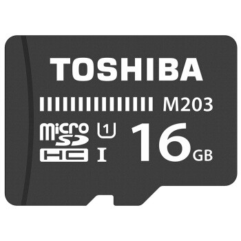 为了行车安全：TOSHIBA 东芝 UHS-I Class10 16G TF储存卡