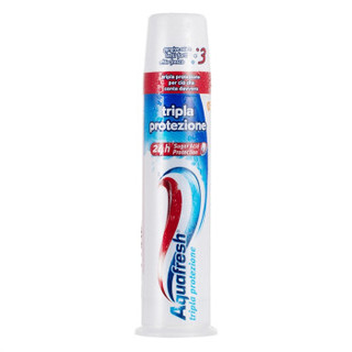 Aquafresh 艾科弗 直立三重保护真空按压式牙膏 100ml