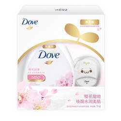 多芬（Dove）樱花甜香滋养美肤沐浴乳1KG  *4件