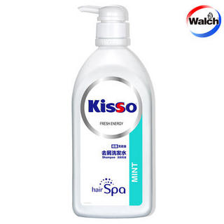 Kisso 极是 无硅油去屑洗发水 清新保湿 400ml