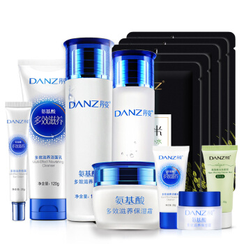 DANZ 丹姿 氨基酸多效滋养护肤六件套装 (洁面乳+爽肤水+保湿乳+面霜+眼霜+面膜)