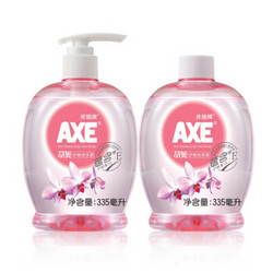 斧头牌（AXE）胡姬洗手液335ml（泵+补） 共2瓶