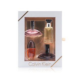 CALVIN KLEIN 卡尔文·克莱 女士迷你香氛礼盒 (迷情瑰丽女士香氛15ml+永恒女士香氛15ml+迷恋女士香氛15ml+迷情女士香氛15ml)