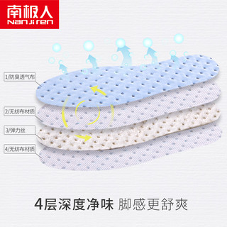 Nan ji ren 南极人 除臭鞋垫5双