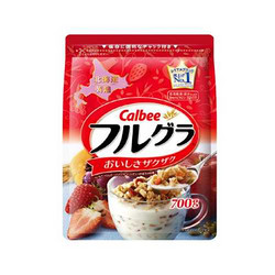 Calbee 卡乐比 水果颗粒果仁谷物冲饮麦片 700g*2袋