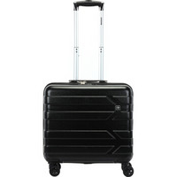 SUISSEWIN 瑞世 轻盈旅行箱行李箱登机箱 SN6610E 18英寸 黑色