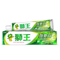LION 狮王 劲爽白牙膏 冰酷冬青 180g