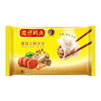 湾仔码头 菌菇三鲜水饺 720g