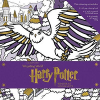 《Harry Potter: Winter at Hogwarts: A Magical Colouring Set》（精装）