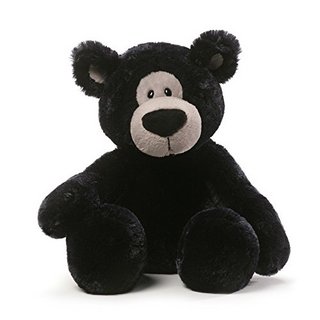 GUND Schlumpie可爱小熊毛绒玩具 深紫色 17英寸 (43cm) 