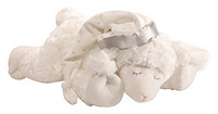 GUND LenaLamb上发条音乐毛绒玩具-可爱白色小羊 高10英寸（25cm) *2件