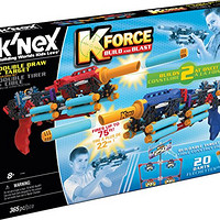k'nex 科乐思 武装系列 双管发射枪  365片