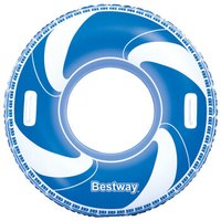 百适乐 BESTWAY 36093 游泳圈 外径102cm（带安全手柄设计、适合10岁以上青少年使用）