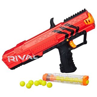 Hasbro 孩之宝 NERF 热火 RIVAL 竞争者系列 B9779 门徒发射器（红色）子弹6枚