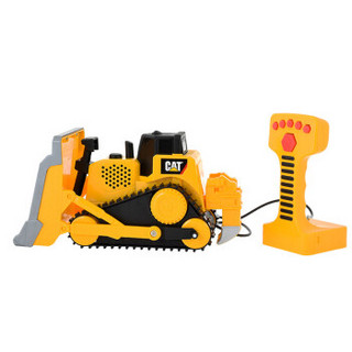  卡特（CAT）铲车挖土机拖拉机汽车儿童玩具车工程车模型车模遥控汽车玩具男孩-cat推土机36622