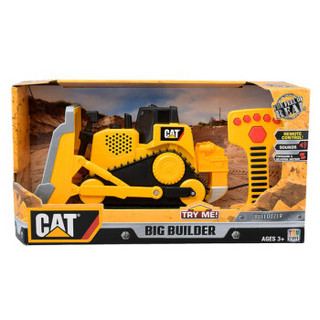  卡特（CAT）铲车挖土机拖拉机汽车儿童玩具车工程车模型车模遥控汽车玩具男孩-cat推土机36622