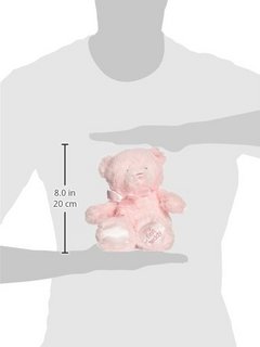 GUND My 1st Teddy 毛绒玩具-泰迪熊（粉红色） 10 x 7 x 6 cm