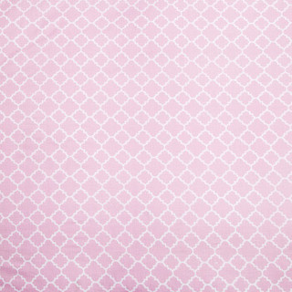 LOVO HOME 罗莱生活 全棉斜纹四件套 佩吉粉色 1.5米床