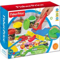 Fisher-Price 费雪 FPP006 彩泥-3原色创意车库