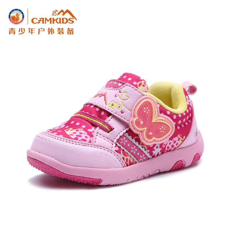 Camkids 女童鞋子 (粉色)