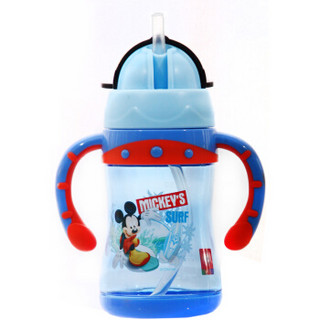 Disney 迪士尼 GX-5832 萌趣儿童学饮杯 蓝色米奇 300ml