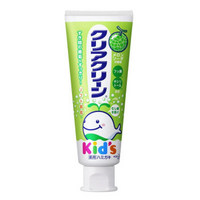 Kao 花王 日本进口 花王（KAO）儿童木糖醇可吞咽护齿牙膏哈密瓜味 70g/支 可吞咽 保护乳牙
