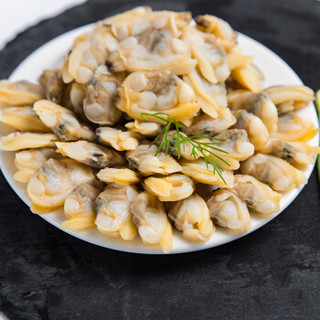 鲜动生活 冷冻花蛤肉 (200g，40-60粒)