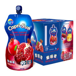 果倍爽 （Capri-Sun）樱桃复合味少儿果汁饮料330ml*15包 整箱装