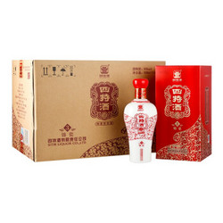 四特 红锦瓷 H3 52度 500ml*6瓶 整箱装 特香型白酒