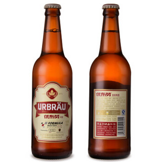  URBRAU 优布劳 德式拉格原浆熟啤酒 500ml*6瓶